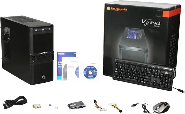 Alt view image 9 of 9 - CyberpowerPC Desktop PC Gamer Xtreme 1050 Intel Core i5-750 4GB DDR3 1TB HDD ATI Radeon HD 5770 Windows 7 Home Premium 64-bit