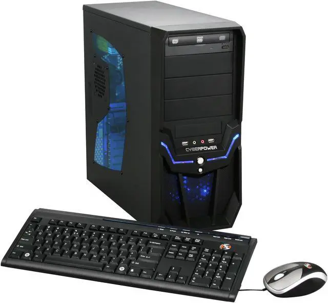 Main image of CyberpowerPC Desktop PC Gamer Ultra 2038 AMD Athlon II X4 630 4GB DDR2 500GB HDD NVIDIA GeForce G210 Windows 7 Home Premium 64-Bit