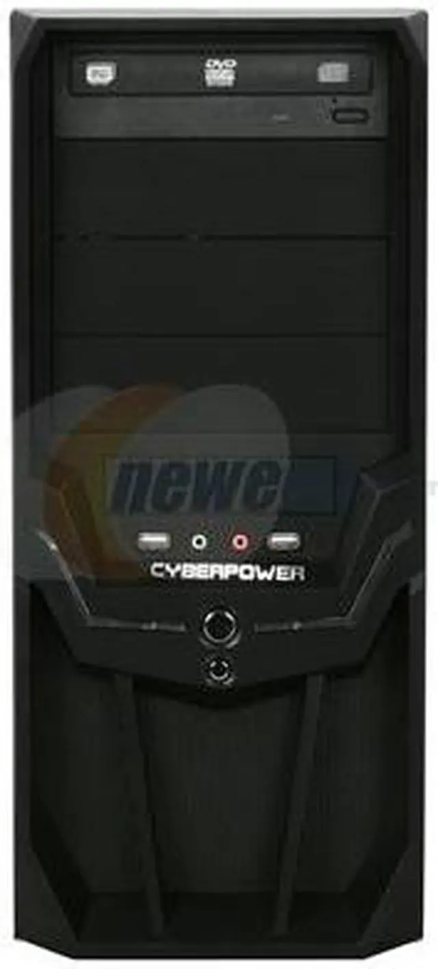 Alt view image 2 of 9 - CyberpowerPC Desktop PC Gamer Ultra 2038 AMD Athlon II X4 630 4GB DDR2 500GB HDD NVIDIA GeForce G210 Windows 7 Home Premium 64-Bit