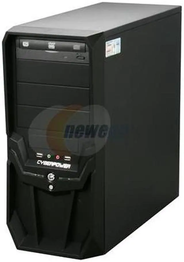 Alt view image 3 of 9 - CyberpowerPC Desktop PC Gamer Ultra 2038 AMD Athlon II X4 630 4GB DDR2 500GB HDD NVIDIA GeForce G210 Windows 7 Home Premium 64-Bit