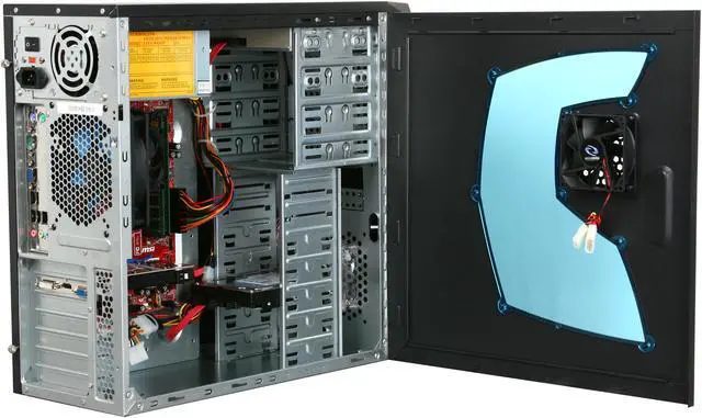 Alt view image 5 of 9 - CyberpowerPC Desktop PC Gamer Ultra 2038 AMD Athlon II X4 630 4GB DDR2 500GB HDD NVIDIA GeForce G210 Windows 7 Home Premium 64-Bit