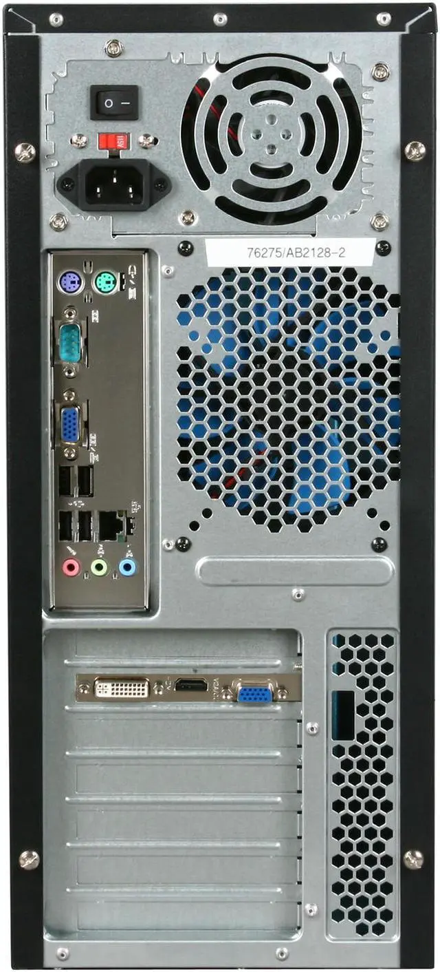 Alt view image 8 of 9 - CyberpowerPC Desktop PC Gamer Ultra 2038 AMD Athlon II X4 630 4GB DDR2 500GB HDD NVIDIA GeForce G210 Windows 7 Home Premium 64-Bit