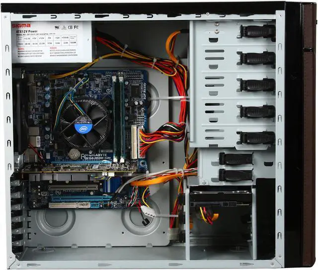 Alt view image 6 of 9 - CyberpowerPC Desktop PC Gamer Xtreme 1060 Intel Core i3-530 4GB DDR3 500GB HDD NVIDIA GeForce 9800 GT Windows 7 Home Premium 64-bit
