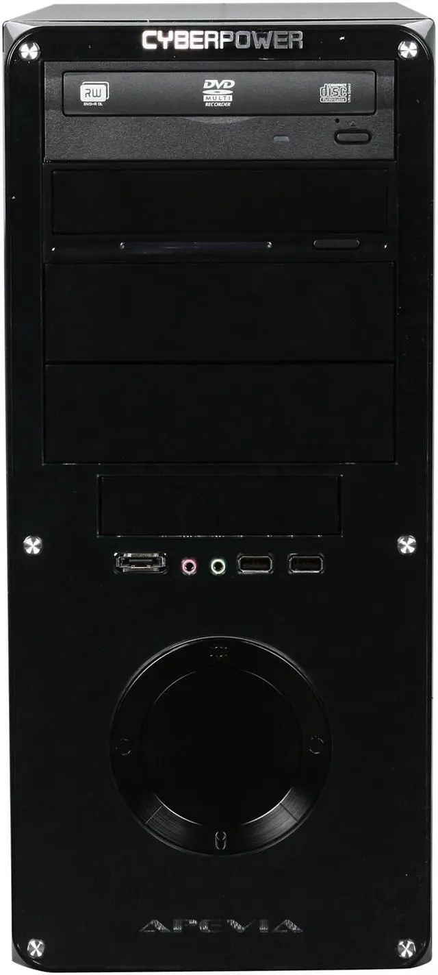 Alt view image 2 of 9 - CyberpowerPC Desktop PC Gamer Ultra 2040 AMD Phenom II X4 945 4GB DDR3 500GB HDD NVIDIA GeForce GT 220 Windows 7 Home Premium 64-Bit