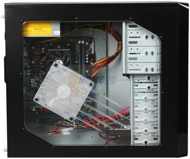 Alt view image 4 of 9 - CyberpowerPC Desktop PC Gamer Ultra 2040 AMD Phenom II X4 945 4GB DDR3 500GB HDD NVIDIA GeForce GT 220 Windows 7 Home Premium 64-Bit