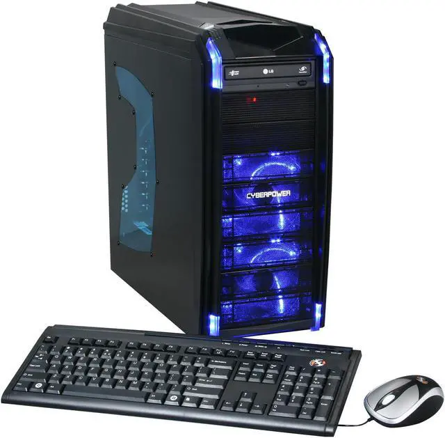 Main image of CyberpowerPC Desktop PC Gamer Xtreme 1062 LQ Intel Core i7-930 6GB DDR3 1TB HDD ATI Radeon HD 5770 Windows 7 Home Premium 64-Bit