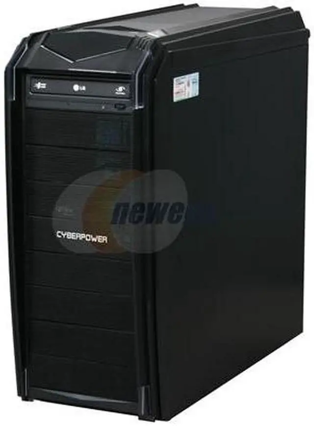 Alt view image 2 of 10 - CyberpowerPC Desktop PC Gamer Xtreme 1062 LQ Intel Core i7-930 6GB DDR3 1TB HDD ATI Radeon HD 5770 Windows 7 Home Premium 64-Bit