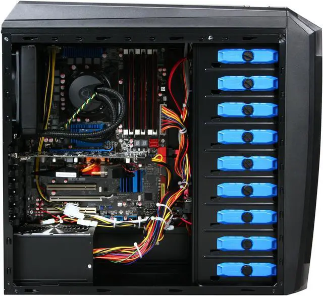 Alt view image 6 of 10 - CyberpowerPC Desktop PC Gamer Xtreme 1062 LQ Intel Core i7-930 6GB DDR3 1TB HDD ATI Radeon HD 5770 Windows 7 Home Premium 64-Bit