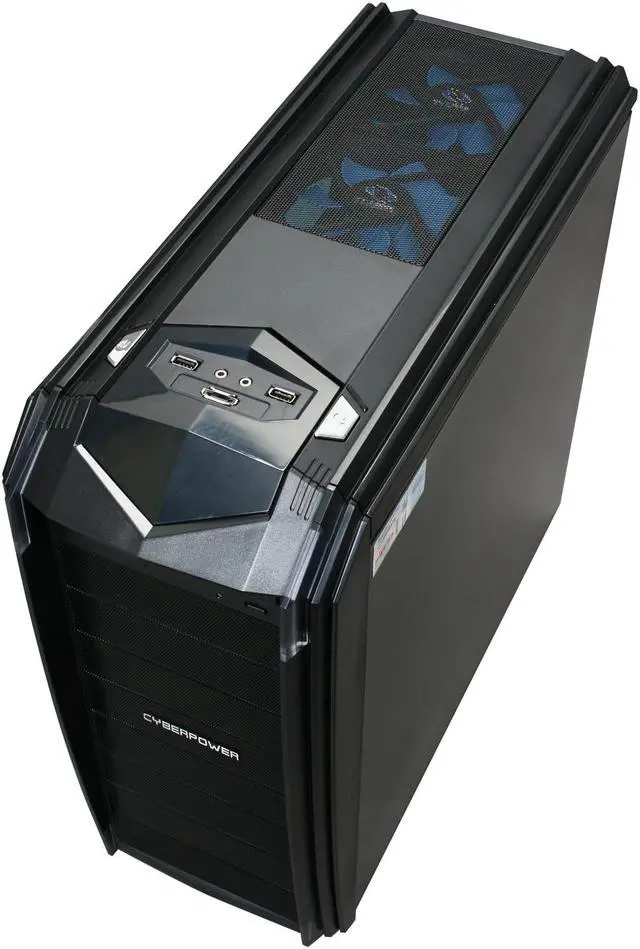 Alt view image 8 of 10 - CyberpowerPC Desktop PC Gamer Xtreme 1062 LQ Intel Core i7-930 6GB DDR3 1TB HDD ATI Radeon HD 5770 Windows 7 Home Premium 64-Bit