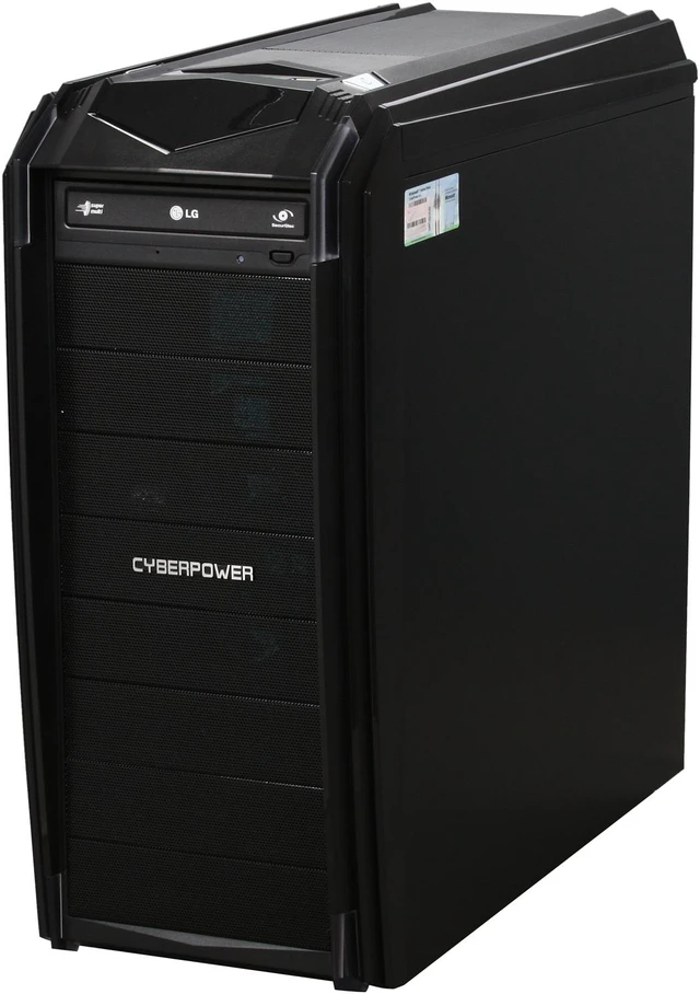Alt view image 3 of 10 - CyberpowerPC Desktop PC Gamer Ultra 2042LQ AMD Phenom II X4 965 4GB DDR3 1TB HDD NVIDIA GeForce GTS 250 Windows 7 Home Premium 64-Bit