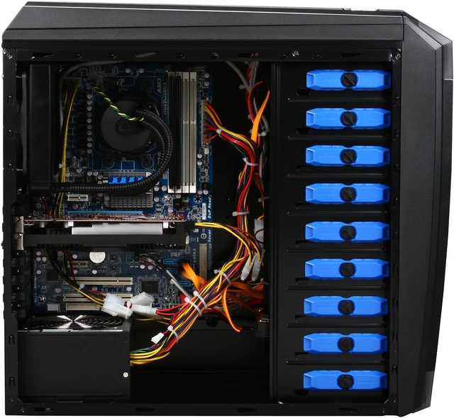 Alt view image 6 of 10 - CyberpowerPC Desktop PC Gamer Ultra 2042LQ AMD Phenom II X4 965 4GB DDR3 1TB HDD NVIDIA GeForce GTS 250 Windows 7 Home Premium 64-Bit