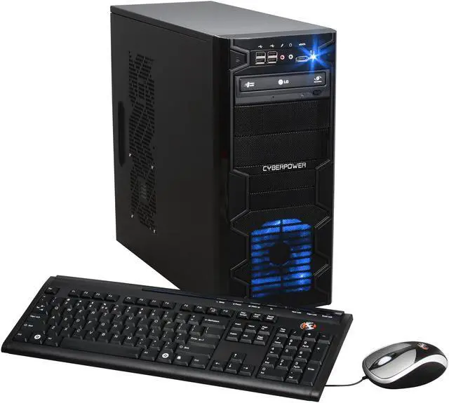 Main image of CyberpowerPC Desktop PC Gamer Ultra 2041LQ AMD Phenom II X4 965 4GB DDR3 750GB HDD ATI Radeon HD 5570 Windows 7 Home Premium 64-Bit