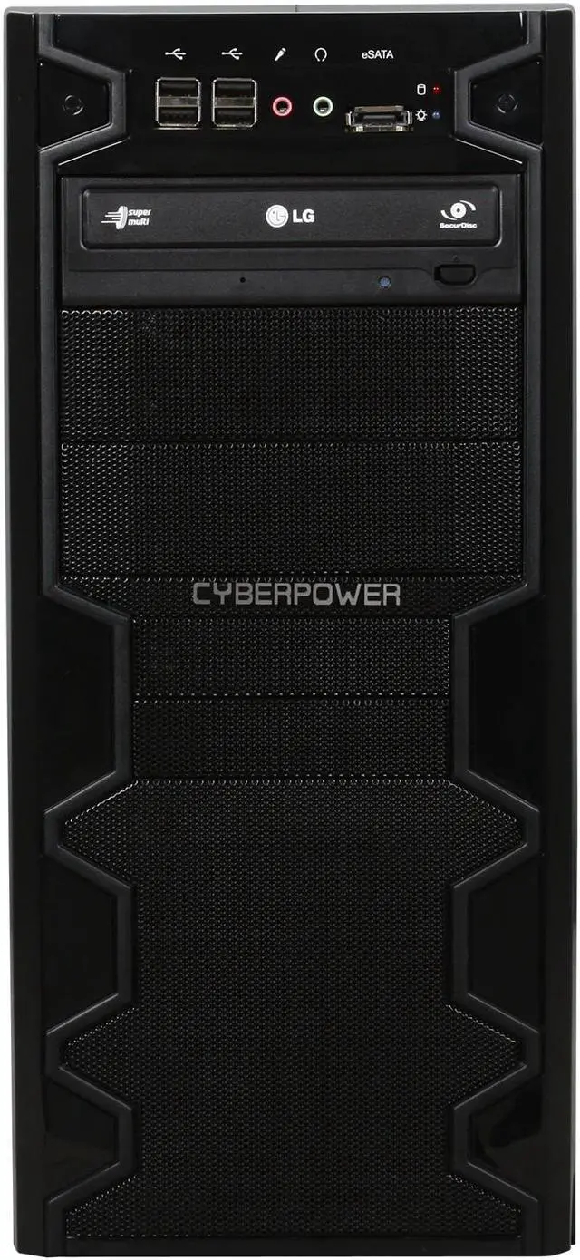 Alt view image 2 of 9 - CyberpowerPC Desktop PC Gamer Ultra 2041LQ AMD Phenom II X4 965 4GB DDR3 750GB HDD ATI Radeon HD 5570 Windows 7 Home Premium 64-Bit