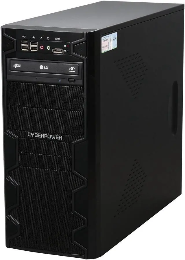 Alt view image 3 of 9 - CyberpowerPC Desktop PC Gamer Ultra 2041LQ AMD Phenom II X4 965 4GB DDR3 750GB HDD ATI Radeon HD 5570 Windows 7 Home Premium 64-Bit