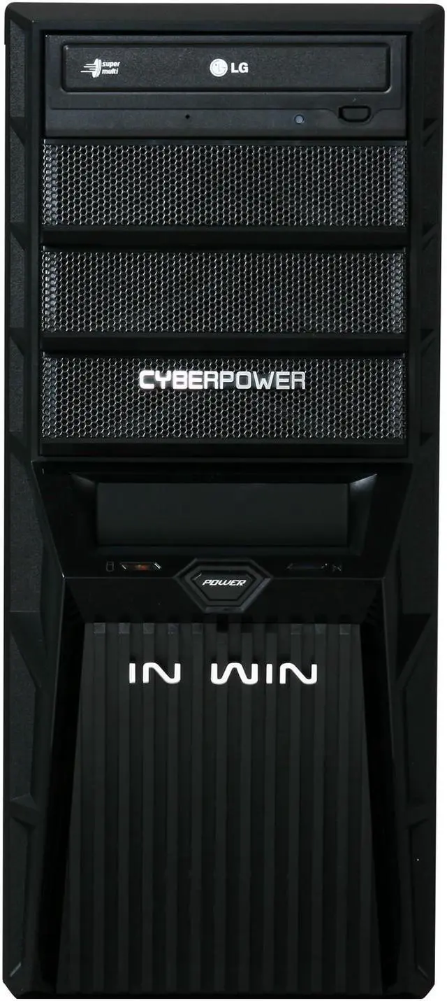 Alt view image 2 of 10 - CyberpowerPC Desktop PC Gamer Ultra 2044 AMD Phenom II X4 955 4GB DDR3 500GB HDD NVIDIA GeForce 9800 GT Windows 7 Home Premium 64-Bit
