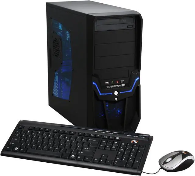 Main image of CyberpowerPC Desktop PC Gamer Ultra 2053 AMD Athlon II X4 630 4GB DDR3 500GB HDD ATI Radeon HD 5670 Windows 7 Home Premium 64-bit