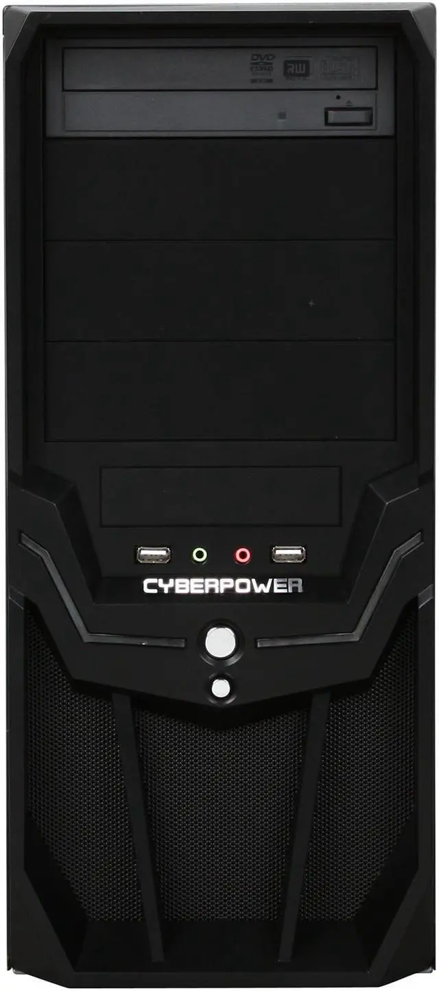 Alt view image 2 of 9 - CyberpowerPC Desktop PC Gamer Ultra 2053 AMD Athlon II X4 630 4GB DDR3 500GB HDD ATI Radeon HD 5670 Windows 7 Home Premium 64-bit