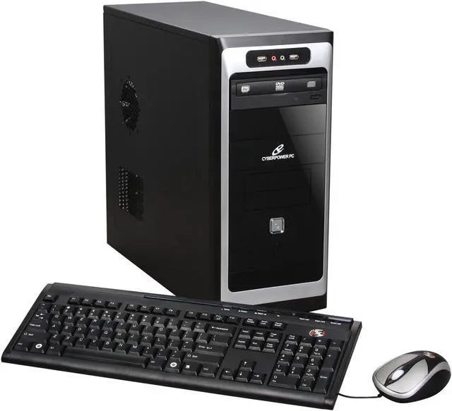 Main image of CyberpowerPC Desktop PC Gamer Ultra 2054 AMD Athlon II X2 255 4GB DDR3 500GB HDD ATI Radeon HD 5450 Windows 7 Home Premium 64-Bit