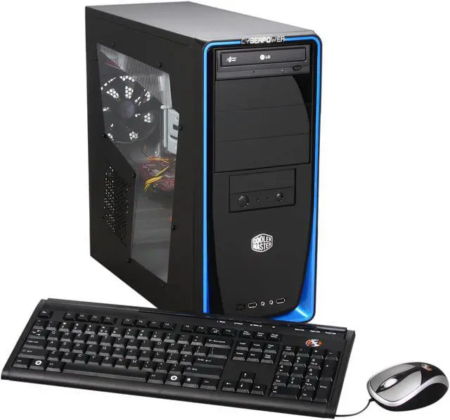 Main image of CyberpowerPC Desktop PC Gamer Xtreme 1076 Intel Core i5-760 4GB DDR3 1TB HDD NVIDIA GeForce GTX 460 Windows 7 Home Premium 64-bit