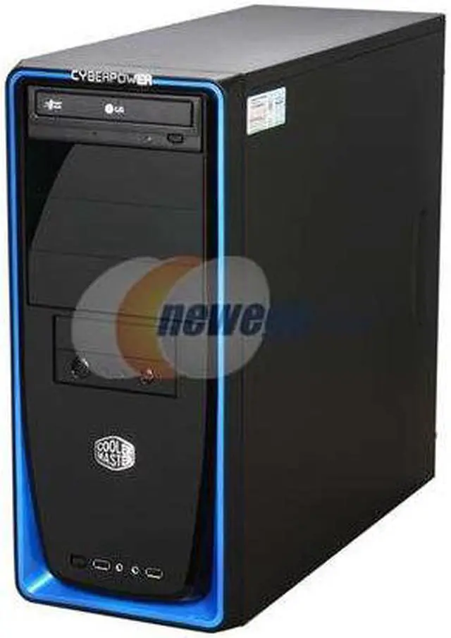 Alt view image 3 of 9 - CyberpowerPC Desktop PC Gamer Xtreme 1076 Intel Core i5-760 4GB DDR3 1TB HDD NVIDIA GeForce GTX 460 Windows 7 Home Premium 64-bit