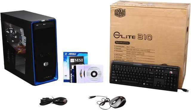 Alt view image 9 of 9 - CyberpowerPC Desktop PC Gamer Xtreme 1076 Intel Core i5-760 4GB DDR3 1TB HDD NVIDIA GeForce GTX 460 Windows 7 Home Premium 64-bit