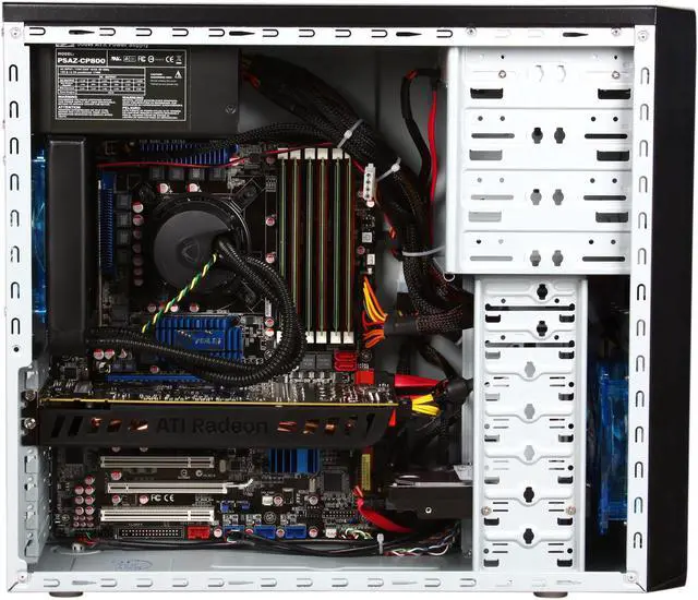 Alt view image 5 of 7 - CyberpowerPC Desktop PC Gamer Xtreme 1081LQ Intel Core i7-950 12GB DDR3 1TB HDD ATI Radeon HD 5850 Windows 7 Home Premium 64-bit