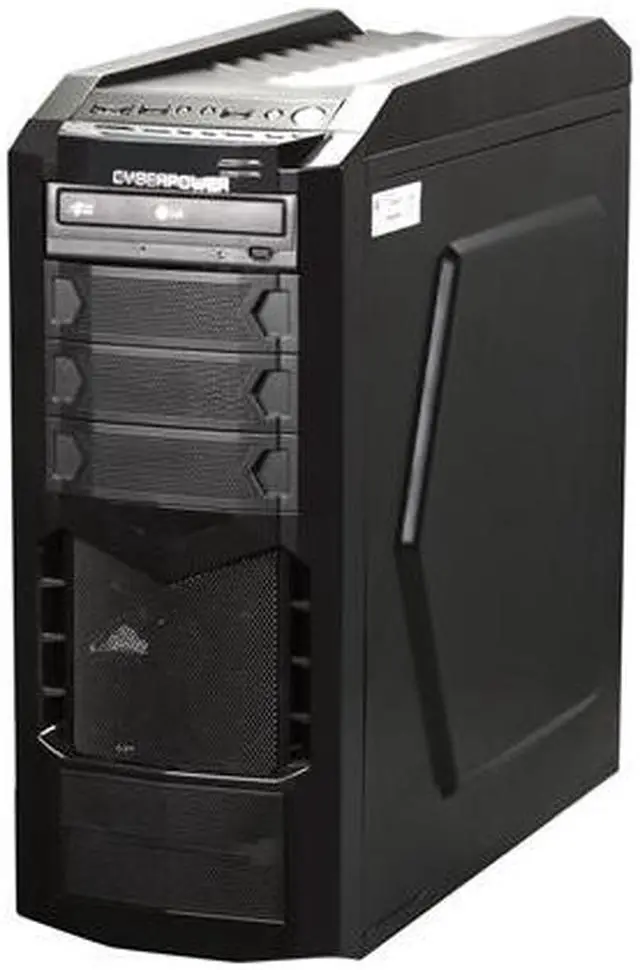 Alt view image 3 of 8 - CyberpowerPC Desktop PC Gamer Xtreme 1077 Intel Core i5-760 4GB DDR3 1TB HDD ATI Radeon HD 5450 Windows 7 Home Premium 64-bit