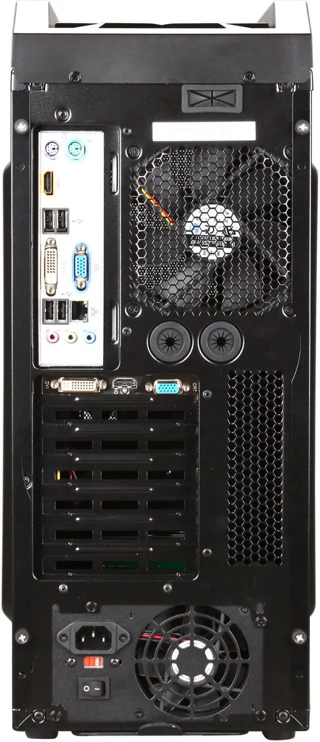 Alt view image 8 of 8 - CyberpowerPC Desktop PC Gamer Xtreme 1077 Intel Core i5-760 4GB DDR3 1TB HDD ATI Radeon HD 5450 Windows 7 Home Premium 64-bit
