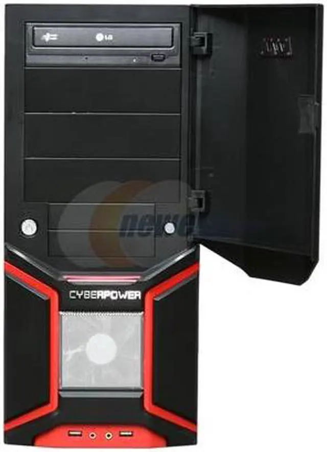 Alt view image 2 of 7 - CyberpowerPC Desktop PC Gamer Ultra 2055 AMD Athlon II X2 255 4GB DDR3 500GB HDD ATI Radeon HD 5450 Windows 7 Home Premium 64-Bit
