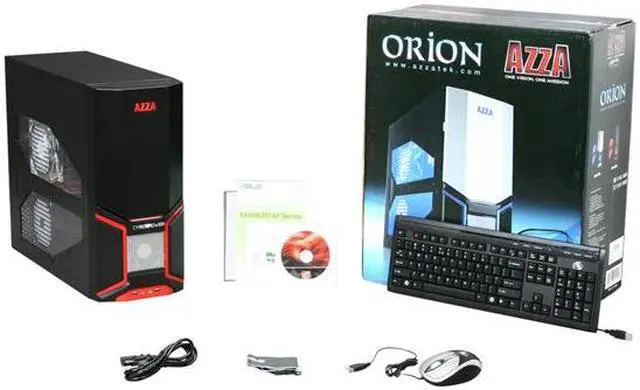 Alt view image 7 of 7 - CyberpowerPC Desktop PC Gamer Ultra 2055 AMD Athlon II X2 255 4GB DDR3 500GB HDD ATI Radeon HD 5450 Windows 7 Home Premium 64-Bit