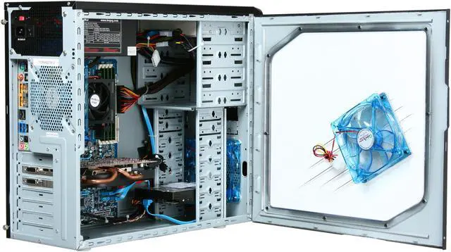 Alt view image 5 of 7 - CyberpowerPC Desktop PC Gamer Ultra 2059 AMD Phenom II X6 1055T 8GB DDR3 1TB HDD ATI Radeon HD 5850 Windows 7 Home Premium 64-bit