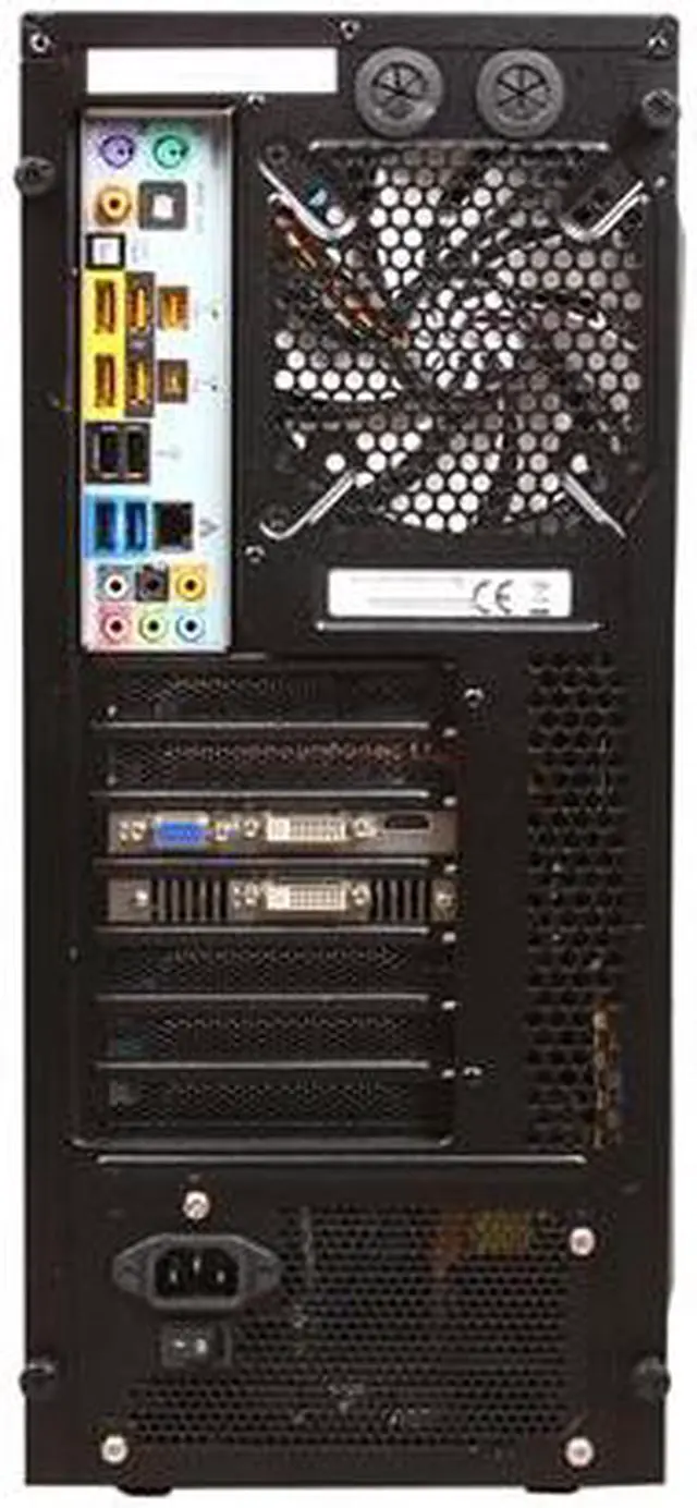 Alt view image 7 of 8 - CyberpowerPC Desktop PC Gamer Xtreme 1084 Intel Core i7-950 12GB DDR3 30GB SSD+1TB HDD HDD NVIDIA GeForce GTX 460 Windows 7 Home Premium 64-bit