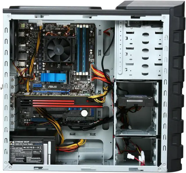 Alt view image 6 of 9 - CyberpowerPC Desktop PC Gamer Ultra 2062 AMD Phenom II X4 965 4GB DDR3 1TB HDD AMD Radeon HD 6870 Windows 7 Home Premium 64-Bit