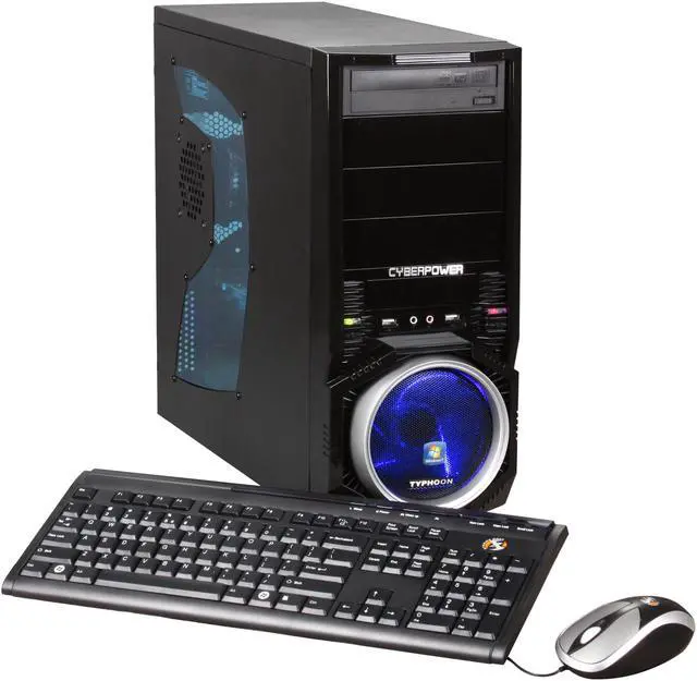 Main image of CyberpowerPC Desktop PC Gamer Ultra 2064 AMD Phenom II X4 925 4GB DDR3 1TB HDD ATI Radeon HD 5670 Windows 7 Home Premium 64-Bit