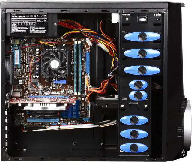 Alt view image 6 of 9 - CyberpowerPC Desktop PC Gamer Ultra 2064 AMD Phenom II X4 925 4GB DDR3 1TB HDD ATI Radeon HD 5670 Windows 7 Home Premium 64-Bit