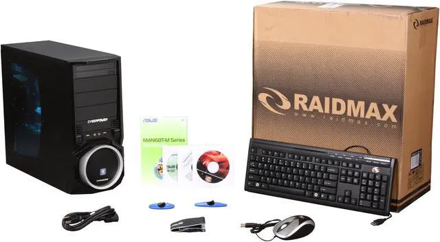 Alt view image 9 of 9 - CyberpowerPC Desktop PC Gamer Ultra 2064 AMD Phenom II X4 925 4GB DDR3 1TB HDD ATI Radeon HD 5670 Windows 7 Home Premium 64-Bit