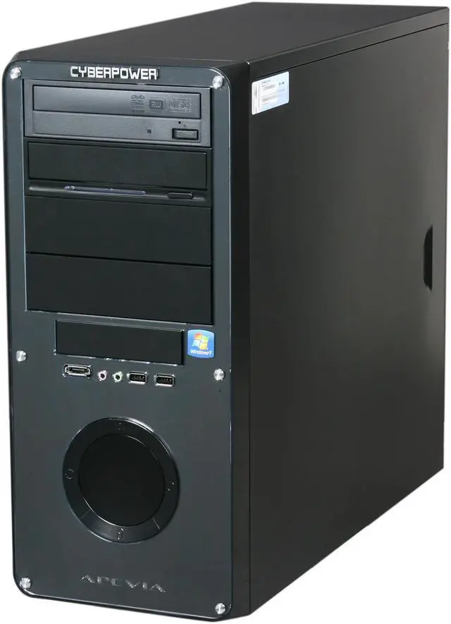 Alt view image 3 of 9 - CyberpowerPC Desktop PC Gamer Ultra 2065LQ AMD Phenom II X6 1090T 8GB DDR3 1TB HDD AMD Radeon HD 6850 Windows 7 Home Premium 64-Bit