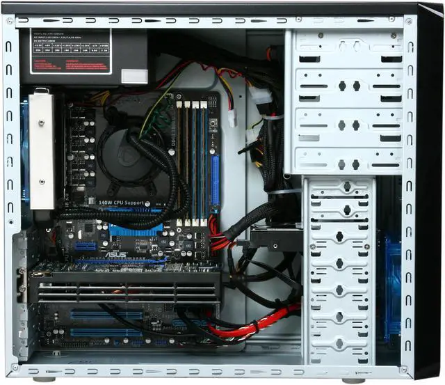Alt view image 6 of 9 - CyberpowerPC Desktop PC Gamer Ultra 2065LQ AMD Phenom II X6 1090T 8GB DDR3 1TB HDD AMD Radeon HD 6850 Windows 7 Home Premium 64-Bit
