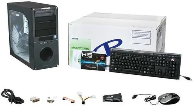 Alt view image 9 of 9 - CyberpowerPC Desktop PC Gamer Ultra 2065LQ AMD Phenom II X6 1090T 8GB DDR3 1TB HDD AMD Radeon HD 6850 Windows 7 Home Premium 64-Bit