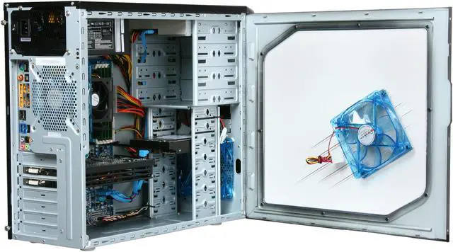 Alt view image 5 of 9 - CyberpowerPC Desktop PC Gamer Ultra 2067 AMD Phenom II X6 1055T 8GB DDR3 1TB HDD AMD Radeon HD 6850 Windows 7 Home Premium 64-Bit