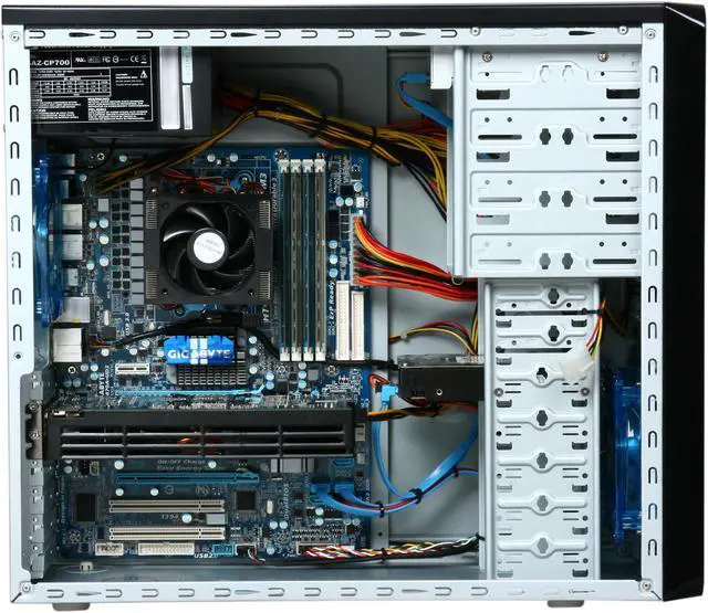 Alt view image 6 of 9 - CyberpowerPC Desktop PC Gamer Ultra 2067 AMD Phenom II X6 1055T 8GB DDR3 1TB HDD AMD Radeon HD 6850 Windows 7 Home Premium 64-Bit
