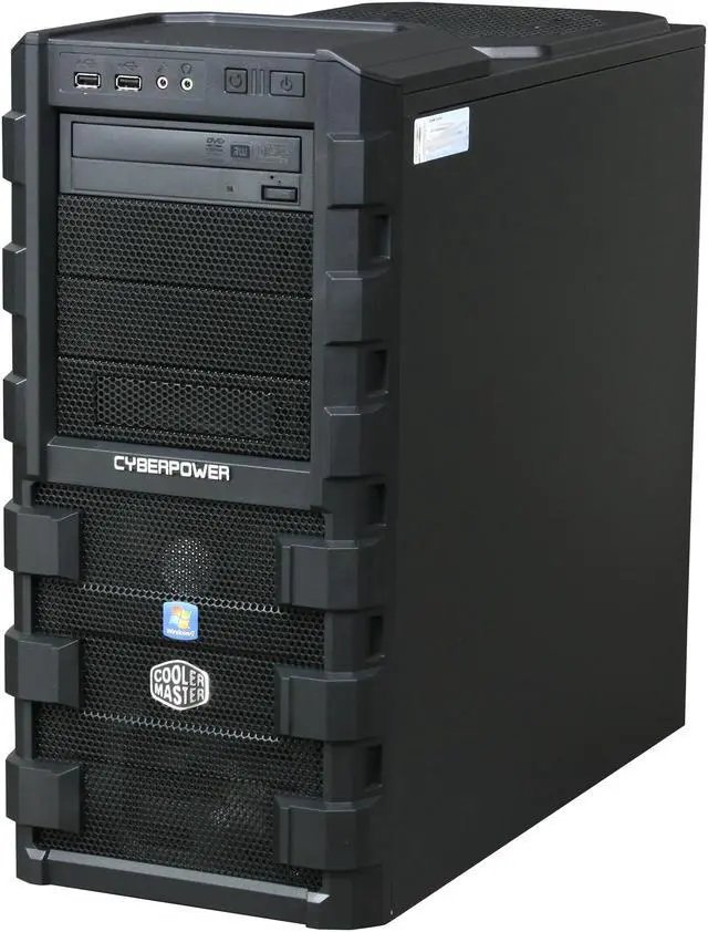 Alt view image 3 of 9 - CyberpowerPC Desktop PC Gamer Ultra 2068 AMD Phenom II X6 1090T 8GB DDR3 1TB HDD AMD Radeon HD 6850 Windows 7 Home Premium 64-Bit