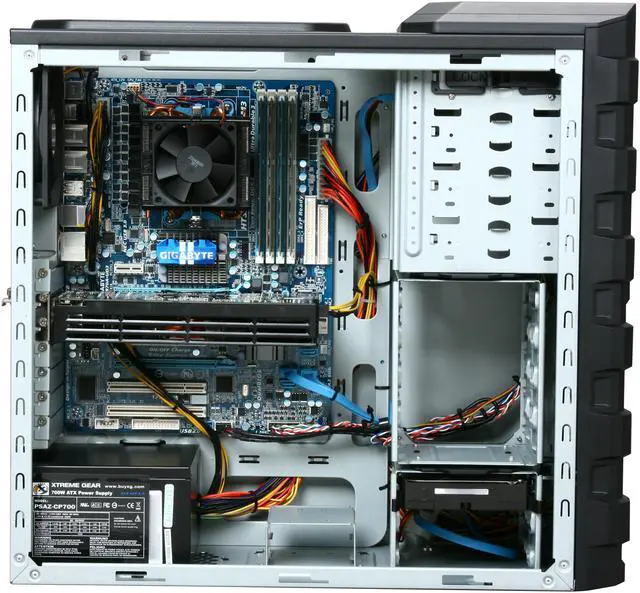 Alt view image 6 of 9 - CyberpowerPC Desktop PC Gamer Ultra 2068 AMD Phenom II X6 1090T 8GB DDR3 1TB HDD AMD Radeon HD 6850 Windows 7 Home Premium 64-Bit