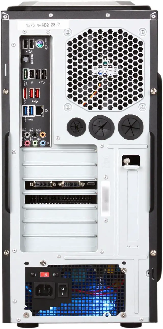 Alt view image 9 of 10 - CyberpowerPC Desktop PC Gamer Xtreme 1094LQ Intel Core i7-960 12GB DDR3 1TB HDD NVIDIA GeForce GTX 570 Windows 7 Home Premium 64-bit