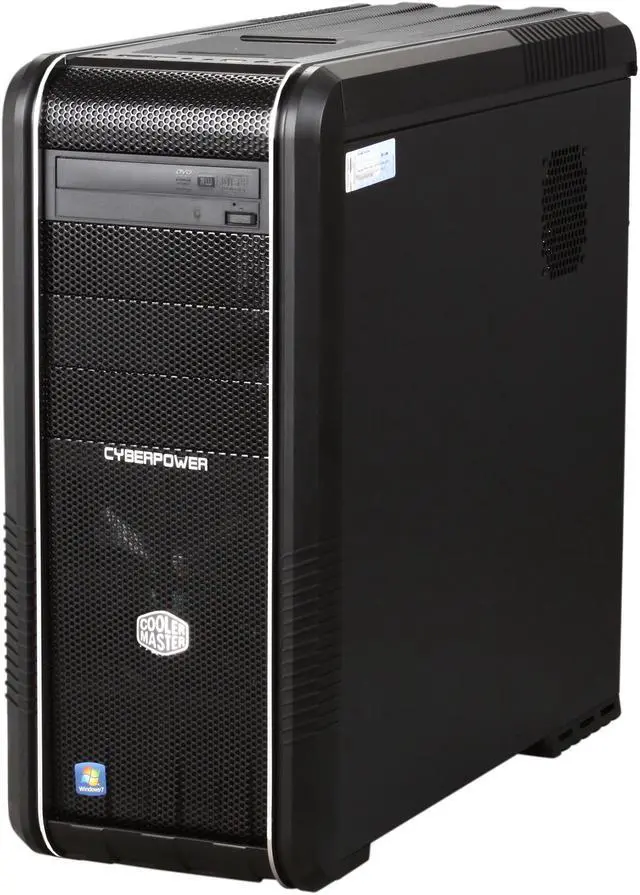 Alt view image 3 of 10 - CyberpowerPC Desktop PC Gamer Ultra 2072 AMD Phenom II X6 1100T 8GB DDR3 1TB HDD AMD Radeon HD 6950 Windows 7 Home Premium 64-Bit
