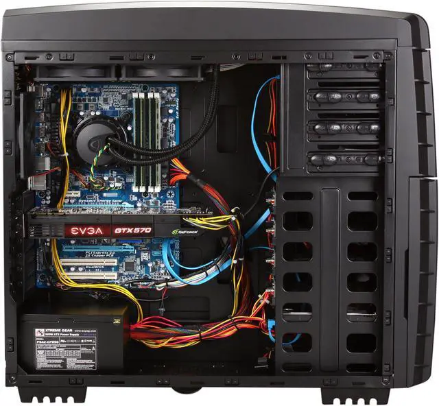 Alt view image 6 of 10 - CyberpowerPC Desktop PC Gamer Xtreme 1310LQ Intel Core i7-2600K 8GB DDR3 2TB HDD NVIDIA GeForce GTX 570 Windows 7 Home Premium 64-bit