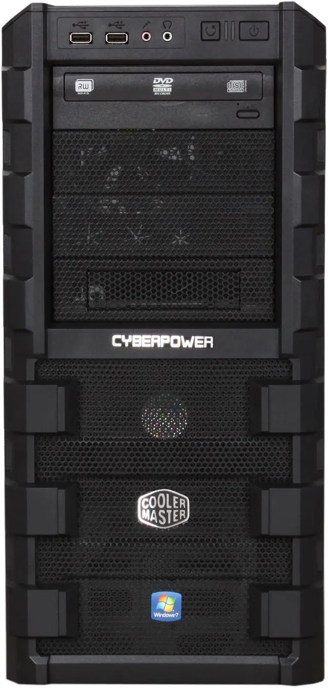 Alt view image 2 of 9 - CyberpowerPC Desktop PC Gamer Xtreme 1308 Intel Core i5-2500K 8GB DDR3 1TB HDD ATI Radeon HD 5770 Windows 7 Home Premium 64-bit