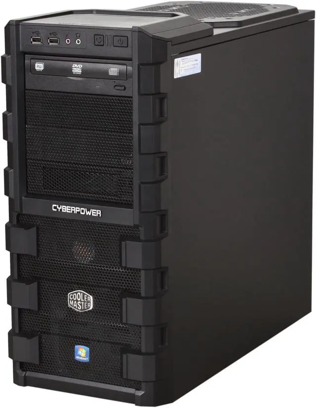 Alt view image 3 of 9 - CyberpowerPC Desktop PC Gamer Xtreme 1308 Intel Core i5-2500K 8GB DDR3 1TB HDD ATI Radeon HD 5770 Windows 7 Home Premium 64-bit