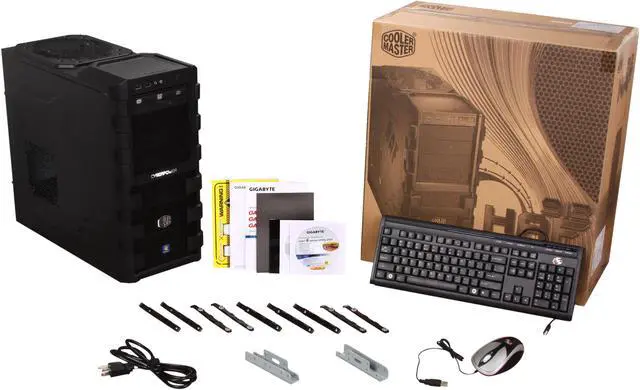 Alt view image 9 of 9 - CyberpowerPC Desktop PC Gamer Xtreme 1308 Intel Core i5-2500K 8GB DDR3 1TB HDD ATI Radeon HD 5770 Windows 7 Home Premium 64-bit