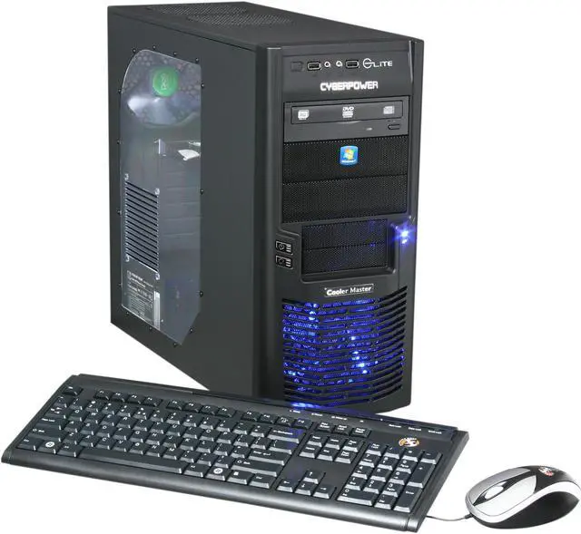 Main image of CyberpowerPC Desktop PC Gamer Ultra 2076 Intel Pentium D 840 4GB DDR3 1TB HDD NVIDIA GeForce GT 430 Windows 7 Home Premium 64-Bit